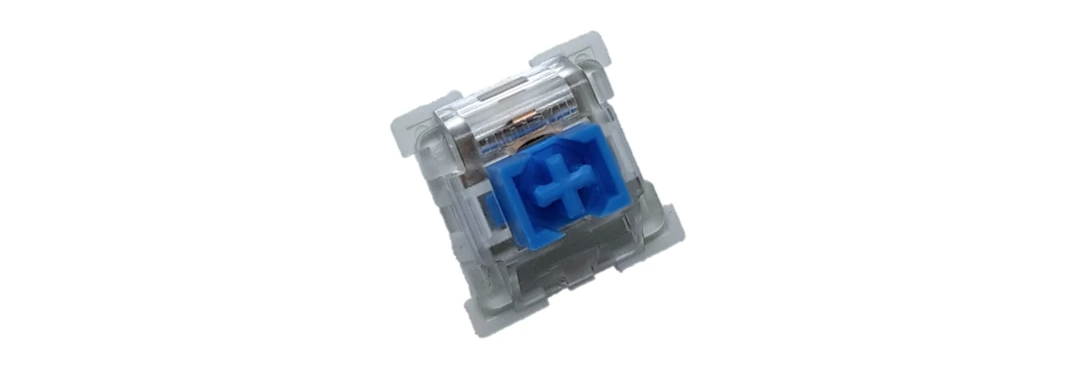 Bàn phím cơ E-Dra EK3104 Pro PBT Outemu Blue switch Đen Xám sử dụng switch Outemu bền bỉ